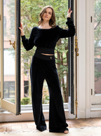 THE AMIE BOAT NECK SWEATER – Nighttime in Paris