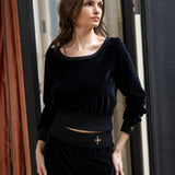 THE AMIE BOAT NECK SWEATER