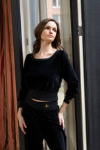 THE AMIE BOAT NECK SWEATER – Nighttime in Paris