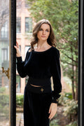 THE AMIE BOAT NECK SWEATER – Nighttime in Paris