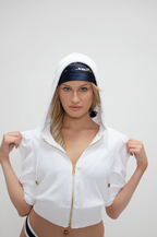 Cherub Short Sleeve Hoodie – Glam Leisure